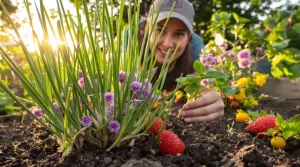 Ciboulette : les 13 plantes compagnes à associer vite pour protéger tomates, fraisiers et rosiers