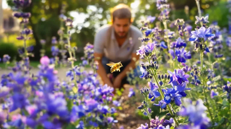 Jardin sans abeilles : cette couleur de fleurs méconnue les attire en quelques jours, voici pourquoi