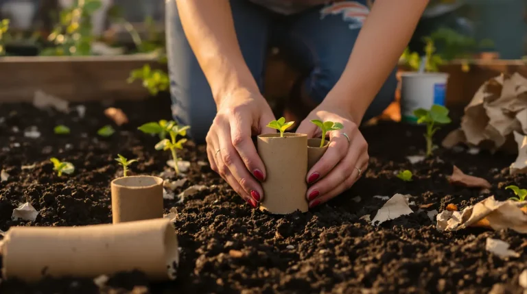 Ne jetez plus ce déchet de salle de bains : 5 usages au jardin qui protègent vos plantes et semis