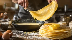 Un crêpier breton partage sa vraie recette de pâte à crêpes : fluide, simple et fidèle à la tradition